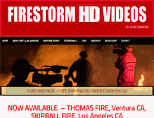 Tablet Screenshot of firestormhdvideos.com